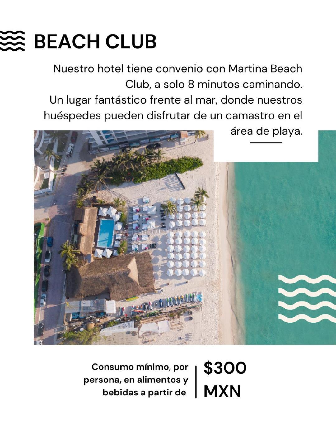 Balkón Boutique Hotel Playa del Carmen Habitación foto